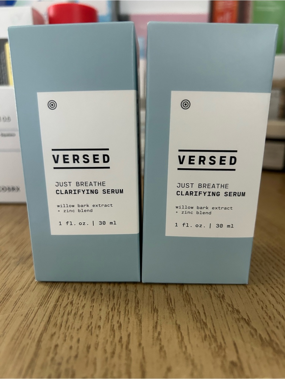 Versed Just Breathe Clarifying Serum x 2